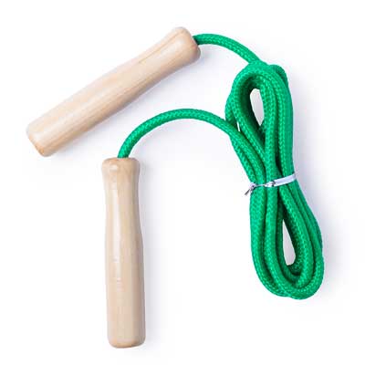 Skipping rope with wooden handles - Image 4